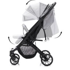 Fill Passeggino Sportivo Styler Elite, Grigio Chiaro Melange -Negozio online Pink Or Blue fill passeggino sportivo styler elite grigio chiaro melange a411204 3