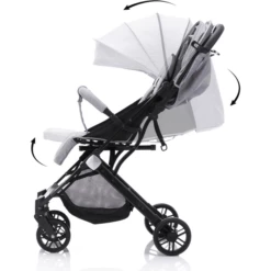 Fill Passeggino Sportivo Styler Light Grey Melange -Negozio online Pink Or Blue fill passeggino sportivo styler light grey melange a291707 2