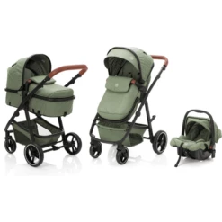 Fill Passeggino Trio Panther Elite 3 In 1, Forest Green Melange