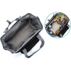 Fillikid Borsa Fasciatoio Corfù Nero Melange -Negozio online Pink Or Blue fillikid borsa fasciatoio corfu nero melange a291299 1