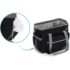 Fillikid Borsa Fasciatoio Corfù Nero Melange -Negozio online Pink Or Blue fillikid borsa fasciatoio corfu nero melange a291299 2