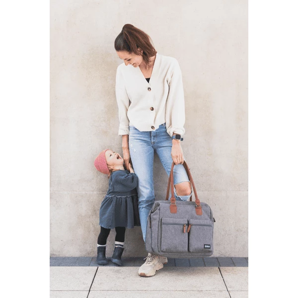 Fillikid Borsa Fasciatoio Oxford - Grigio 4 Fillikid Borsa Fasciatoio Oxford - Grigio - immagine 2