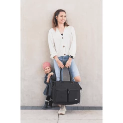 Fillikid Borsa Fasciatoio Oxford - Nero -Negozio online Pink Or Blue fillikid borsa fasciatoio oxford nero a377259 1