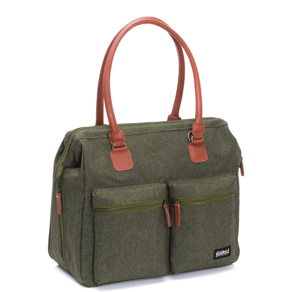 Fillikid Borsa Fasciatoio Oxford - Verde Scuro 3 Fillikid Borsa Fasciatoio Oxford - Verde Scuro