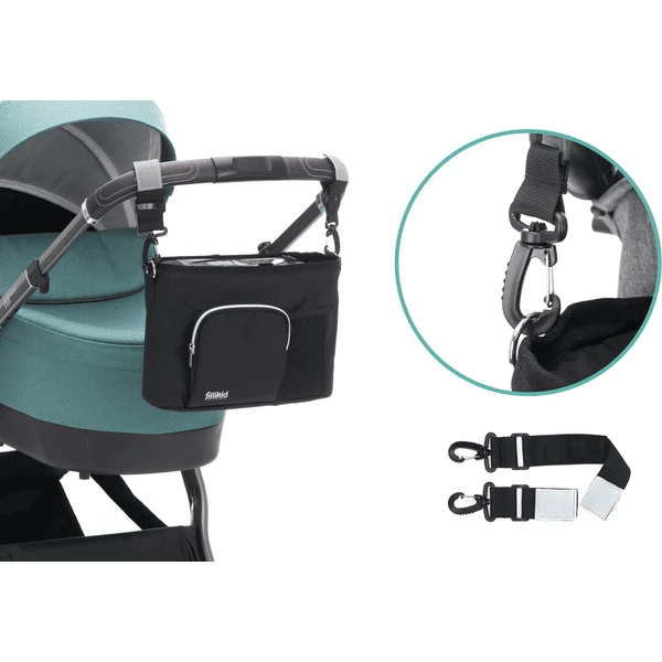 Fillikid Buggy Organizer Per Passeggini, Nero 6 Fillikid Buggy Organizer Per Passeggini, Nero - immagine 4