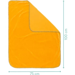 Fillikid Coperta In Jersey Orange -Negozio online Pink Or Blue fillikid coperta in jersey orange a348974 4