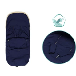 Fillikid Coprigambe In Vello D'agnello Makalu Marine -Negozio online Pink Or Blue fillikid coprigambe in vello dagnello makalu marine a255090 2