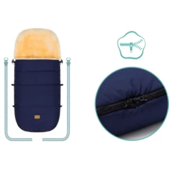 Fillikid Coprigambe In Vello D'agnello Makalu Marine -Negozio online Pink Or Blue fillikid coprigambe in vello dagnello makalu marine a255090 3