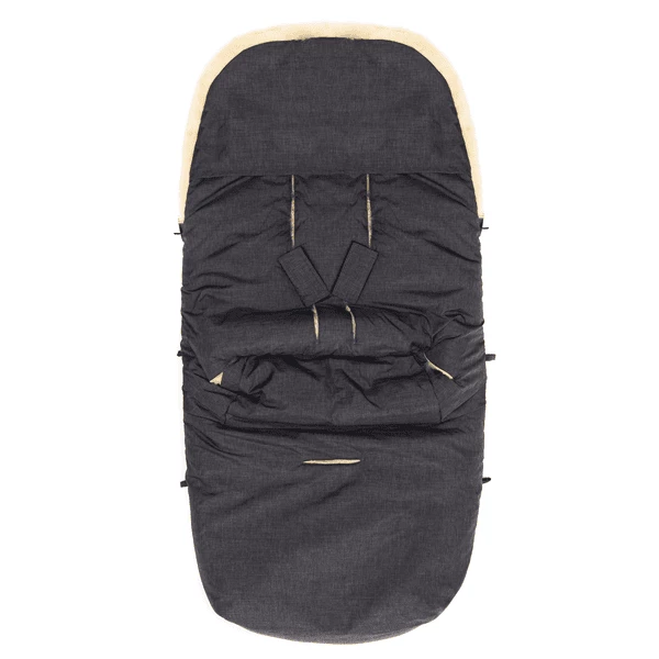 Fillikid Coprigambe In Vello D'agnello Makalu Melange Nero 6 Fillikid Coprigambe In Vello D'agnello Makalu Melange Nero - immagine 4