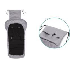 Fillikid Coprigambe Invernale K2 Soft Pongee Grigio Chiaro Melange -Negozio online Pink Or Blue fillikid coprigambe invernale k2 soft pongee grigio chiaro melange a299255 1