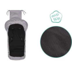 Fillikid Coprigambe Invernale K2 Soft Pongee Grigio Chiaro Melange -Negozio online Pink Or Blue fillikid coprigambe invernale k2 soft pongee grigio chiaro melange a299255 2