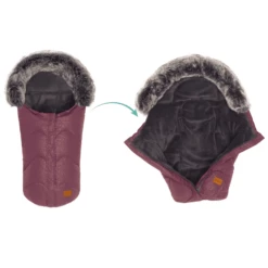 Fillikid Coprigambe Invernale Lhotse, Taglia 0 - Viola Glitter -Negozio online Pink Or Blue fillikid coprigambe invernale lhotse taglia 0 viola glitter a375708 2