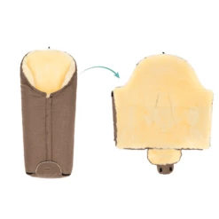 Fillikid Coprigambe Invernale Tacama In Vello D'agnello, Marrone Melange -Negozio online Pink Or Blue fillikid coprigambe invernale tacama in vello dagnello marrone melange a377015 1