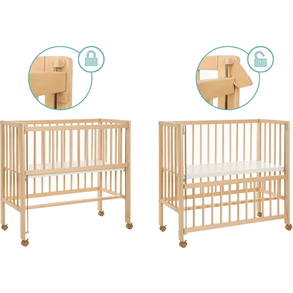 FILLIKID Lettino Co-sleeping Cocon, Legno 5 FILLIKID Lettino Co-sleeping Cocon, Legno - immagine 3