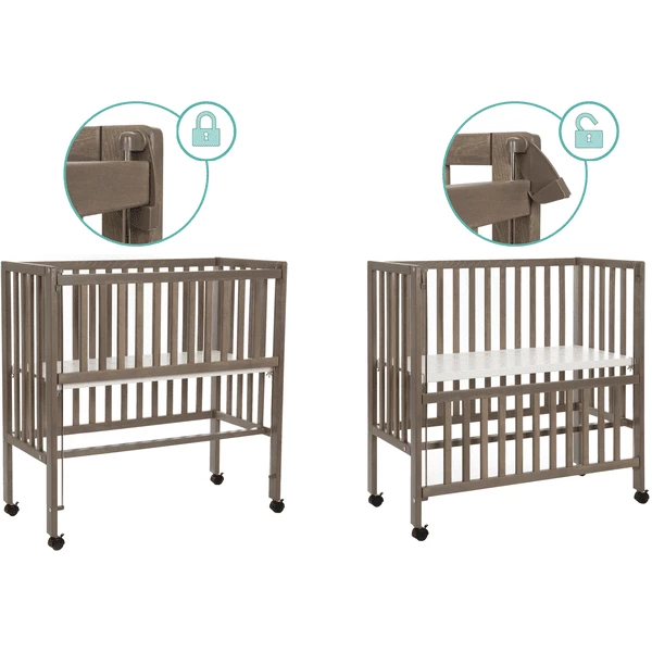 Fillikid Lettino Co-Sleeping Cocon Plus Grigio 5 Fillikid Lettino Co-Sleeping Cocon Plus Grigio - immagine 3