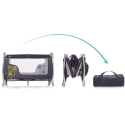 Fillikid Lettino Da Viaggio "Milano" In Alluminio, Grigio -Negozio online Pink Or Blue fillikid lettino da viaggio milano in alluminio grigio a268820 2