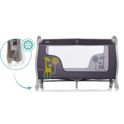 Fillikid Lettino Da Viaggio "Milano" In Alluminio, Grigio -Negozio online Pink Or Blue fillikid lettino da viaggio milano in alluminio grigio a268820 4