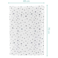 Fillikid Luxe Materassino Per Fasciatoio Softy Stars, Bianco -Negozio online Pink Or Blue fillikid luxe materassino per fasciatoio softy stars bianco a317512 3