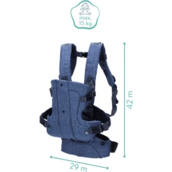 Fillikid Marsupio Walk Melange-marine -Negozio online Pink Or Blue fillikid marsupio walk melange marine a195475 3