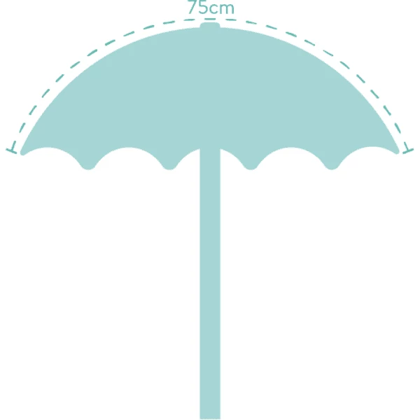 Fillikid Ombrellino Parasole Easy Fit Grigio Scuro 4 Fillikid Ombrellino Parasole Easy Fit Grigio Scuro - immagine 2