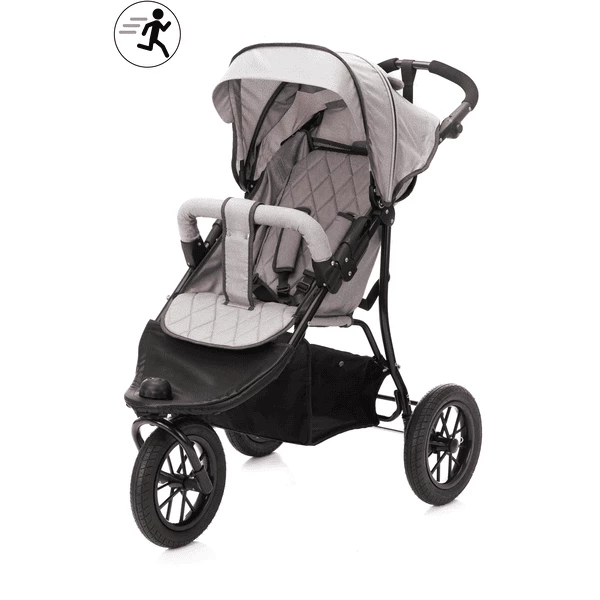 Fillikid Passeggino Jogger Grigio Chiaro Melange 4 Fillikid Passeggino Jogger Grigio Chiaro Melange - immagine 2