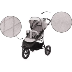 Fillikid Passeggino Jogger Grigio Chiaro Melange 11 Fillikid Passeggino Jogger Grigio Chiaro Melange -Negozio online Pink Or Blue fillikid passeggino jogger grigio chiaro melange a299725 4