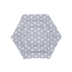 Fillikid Rivestimento Per Box Esagonale Stars Grey -Negozio online Pink Or Blue fillikid rivestimento per box esagonale stars grey a301546 3