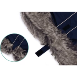 Fillikid Scaldamani Halifax Con Pelliccia - Blu -Negozio online Pink Or Blue fillikid scaldamani halifax con pelliccia blu a377025 3