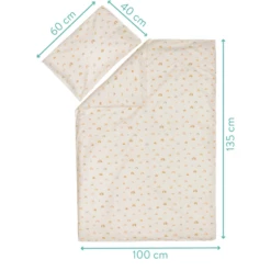 Fillikid Set Di Biancheria Da Letto Jersey100 X 140 Cm Beige -Negozio online Pink Or Blue fillikid set di biancheria da letto jersey100 x 140 cm beige a377048 4