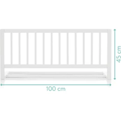 Fillikid Sponda Di Protezione Lea 100 X 45 Cm, Bianco -Negozio online Pink Or Blue fillikid sponda di protezione lea 100 x 45 cm bianco a349515 4