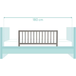 Fillikid Sponda Di Protezione Lea 100 X 45 Cm, Grigio -Negozio online Pink Or Blue fillikid sponda di protezione lea 100 x 45 cm grigio a349506 3