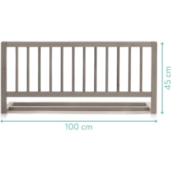 Fillikid Sponda Di Protezione Lea 100 X 45 Cm, Grigio -Negozio online Pink Or Blue fillikid sponda di protezione lea 100 x 45 cm grigio a349506 4