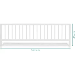 Fillikid Sponda Di Protezione Lilly 140 X 45 Cm, Bianco -Negozio online Pink Or Blue fillikid sponda di protezione lilly 140 x 45 cm bianco a349518 4