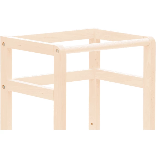 Fillikid Torre Di Apprendimento Montessoriana In Legno Massiccio, Naturale 4 Fillikid Torre Di Apprendimento Montessoriana In Legno Massiccio, Naturale - immagine 2