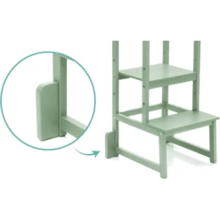 Fillikid Torre Di Apprendimento Montessoriana In Legno Massiccio, Verde -Negozio online Pink Or Blue fillikid torre di apprendimento montessoriana in legno massiccio verde a375402 2