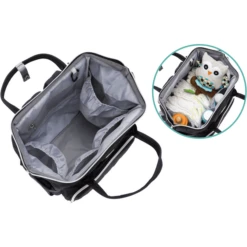 Fillikid Zaino Fasciatoio Parigi, Nero Melange 10 Fillikid Zaino Fasciatoio Parigi, Nero Melange -Negozio online Pink Or Blue fillikid zaino fasciatoio parigi nero melange a291219 3