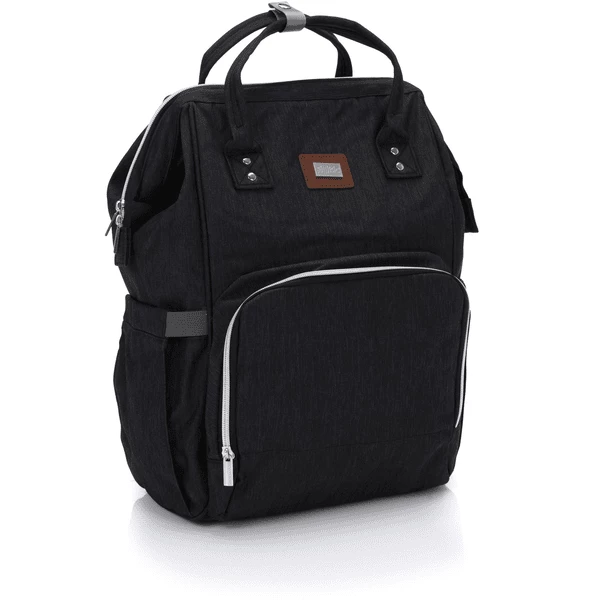 Fillikid Zaino Fasciatoio Parigi, Nero Melange 3 Fillikid Zaino Fasciatoio Parigi, Nero Melange