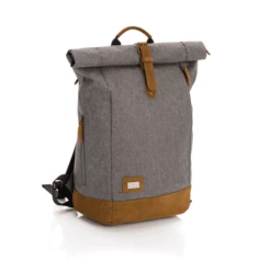 Fillikid Zaino Fasciatoio Rolltop Berlino Grigio Melange
