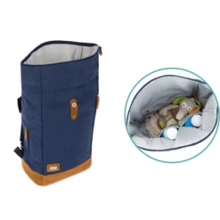 Fillikid Zaino Fasciatoio Rolltop Berlino Navy Melange -Negozio online Pink Or Blue fillikid zaino fasciatoio rolltop berlino navy melange a299328 4