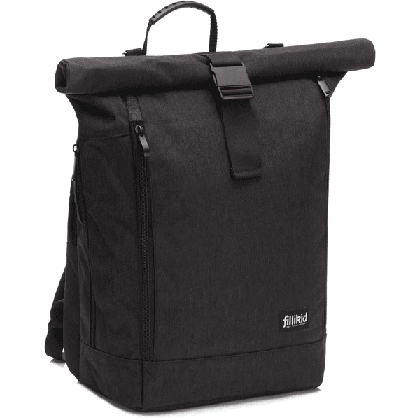 Fillikid Zaino Per Pannolini Dublin, Nero 4 Fillikid Zaino Per Pannolini Dublin, Nero - immagine 2