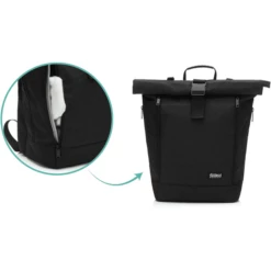 Fillikid Zaino Per Pannolini Dublin, Nero 11 Fillikid Zaino Per Pannolini Dublin, Nero -Negozio online Pink Or Blue fillikid zaino per pannolini dublin nero a317961 4