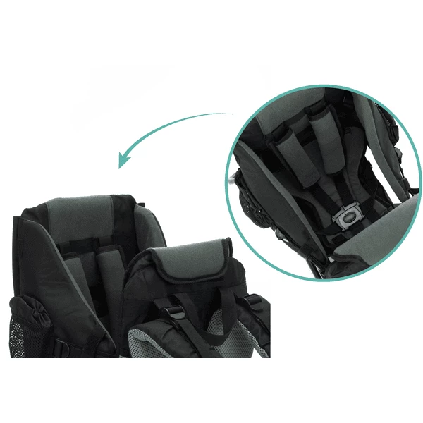 Fillikid Zaino Porta Bambino Explorer Nero 5 Fillikid Zaino Porta Bambino Explorer Nero - immagine 3