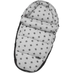 GESSLEIN Baby Nest Per Navicella - Grigio/nero Con Stelle -Negozio online Pink Or Blue gesslein baby nest per navicella grigio nero con stelle a382598 2