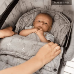 GESSLEIN Baby Nest Per Navicella - Nero/azzurro Con Ancore -Negozio online Pink Or Blue gesslein baby nest per navicella nero azzurro con ancore a382494 4