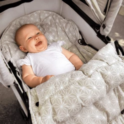 GESSLEIN Baby Nest Per Navicella - Nero/sabbia -Negozio online Pink Or Blue gesslein baby nest per navicella nero sabbia a382602 4