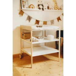 Geuther Scaffale Fasciatoio Clara XL Bianco 8 Geuther Scaffale Fasciatoio Clara XL Bianco -Negozio online Pink Or Blue geuther scaffale fasciatoio clara xl bianco a320202 1