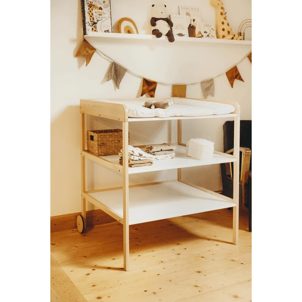 Geuther Scaffale Fasciatoio Clara XL Bianco 4 Geuther Scaffale Fasciatoio Clara XL Bianco - immagine 2