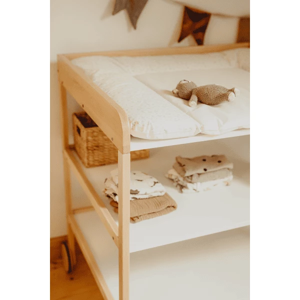 Geuther Scaffale Fasciatoio Clara XL Bianco Naturale 7 Geuther Scaffale Fasciatoio Clara XL Bianco Naturale - immagine 5