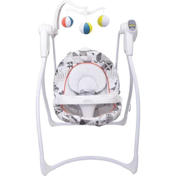 Graco Sdraietta Lovin Hug Patchwork Grey 5 Graco Sdraietta Lovin Hug Patchwork Grey - immagine 3