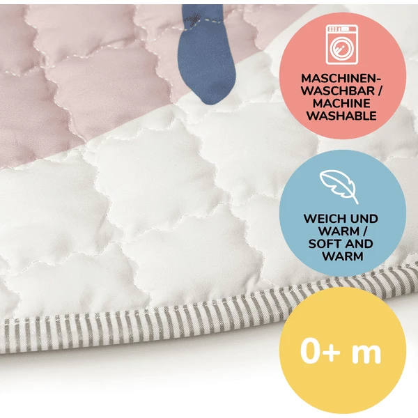 Hakuna Matte Coperta Trapuntata Per Bambini - Foglie Di Boho 6 Hakuna Matte Coperta Trapuntata Per Bambini - Foglie Di Boho - immagine 4